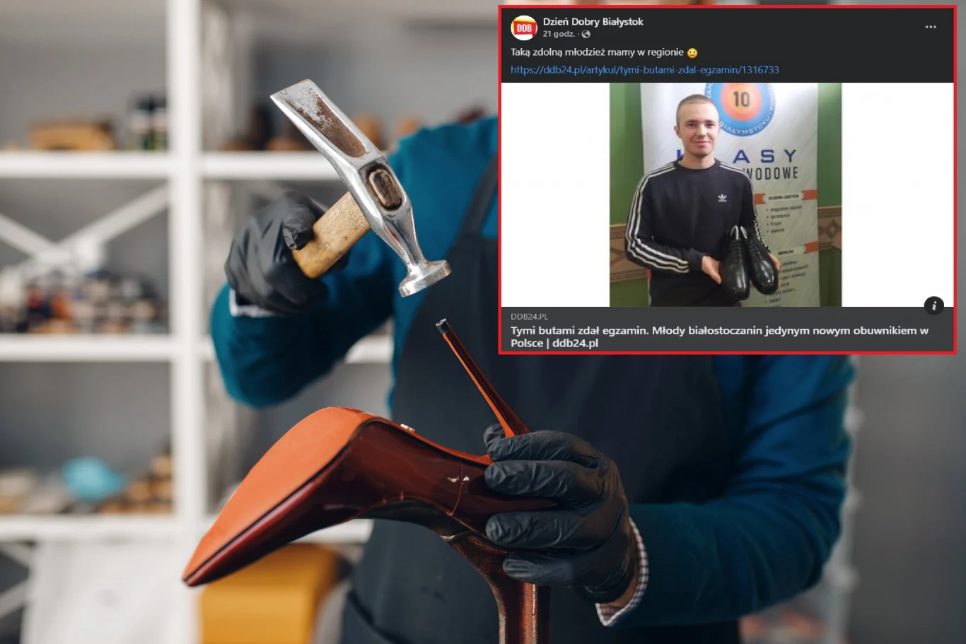 Maciej Marculewicz zdał w tym roku egzamin zawodowy, jako jedyny w kraju, i dostał tytuł czeladnika. Maciej Marculewicz zdał w tym roku egzamin zawodowy, jako jedyny w kraju, i dostał tytuł czeladnika.