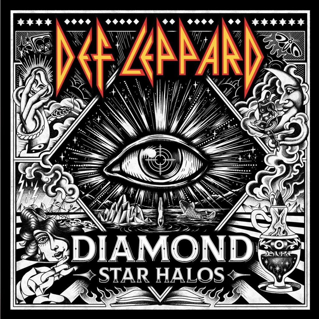 Okładka albumu Def Leppard "Diamond Star Halos"