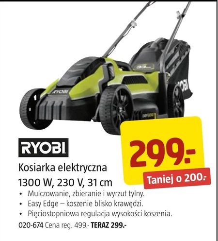 Kosiarka elektryczna Ryobi