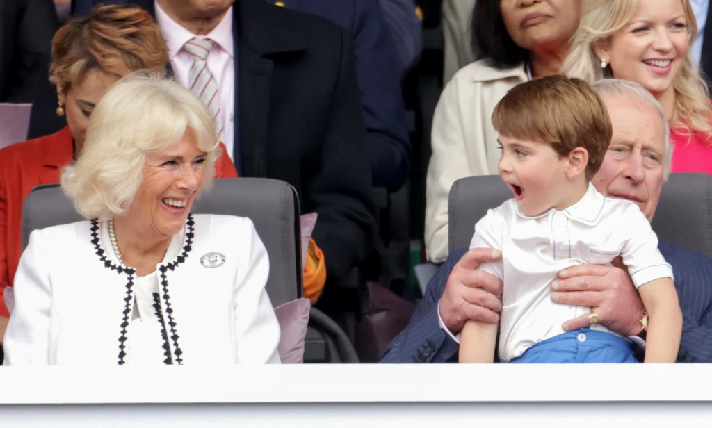 Księżna Camilla, książę Karol i książę Louis Księżna Camilla, książę Karol i książę Louis