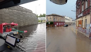 Ulewy i burze nad Polską