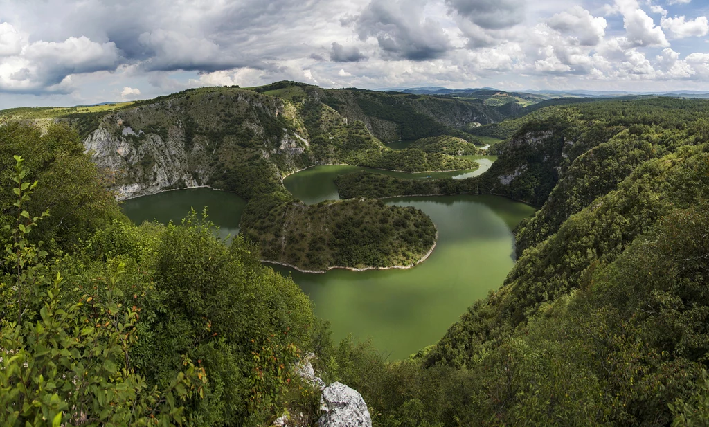 Rezerwat Uvac zachwyca widokami