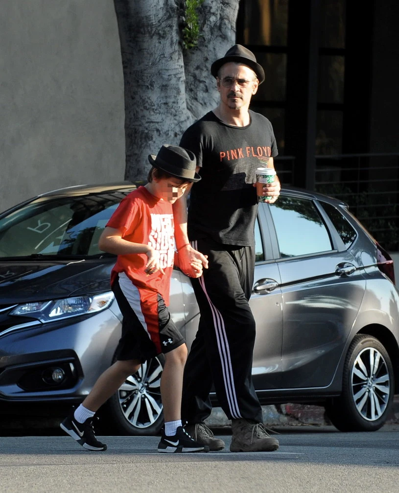 Colin Farrell z synem Henrym Tadeuszem