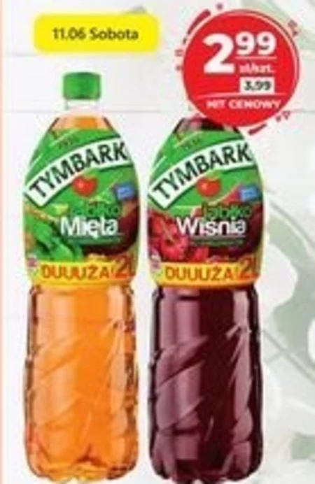 Tymbark Napój jabłko rabarbar 2 l