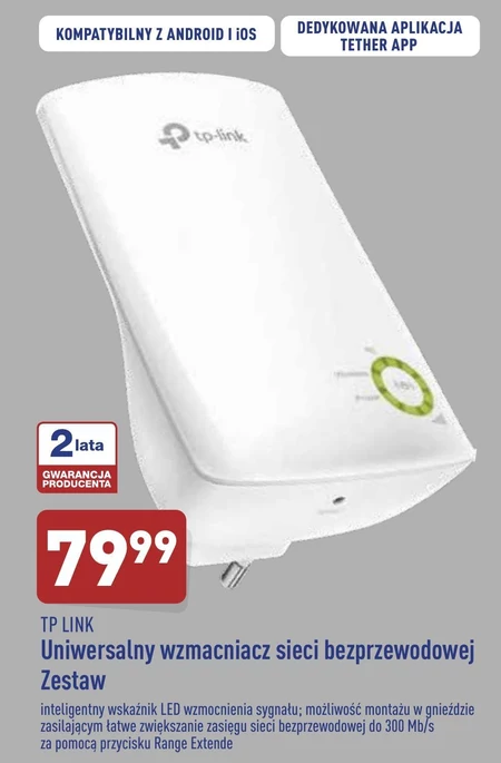 Wzmacniacz zasięgu wi-fi TP-LINK