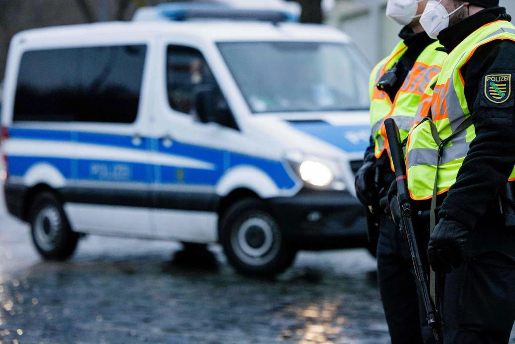 Niemiecka policja. Zdjęcie ilustracyjne Niemiecka policja. Zdjęcie ilustracyjne