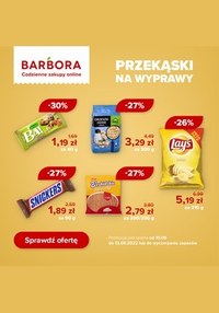 Gazetka promocyjna Barbora - Barbora - przekąski na wyprawy - ważna do 13-06-2022