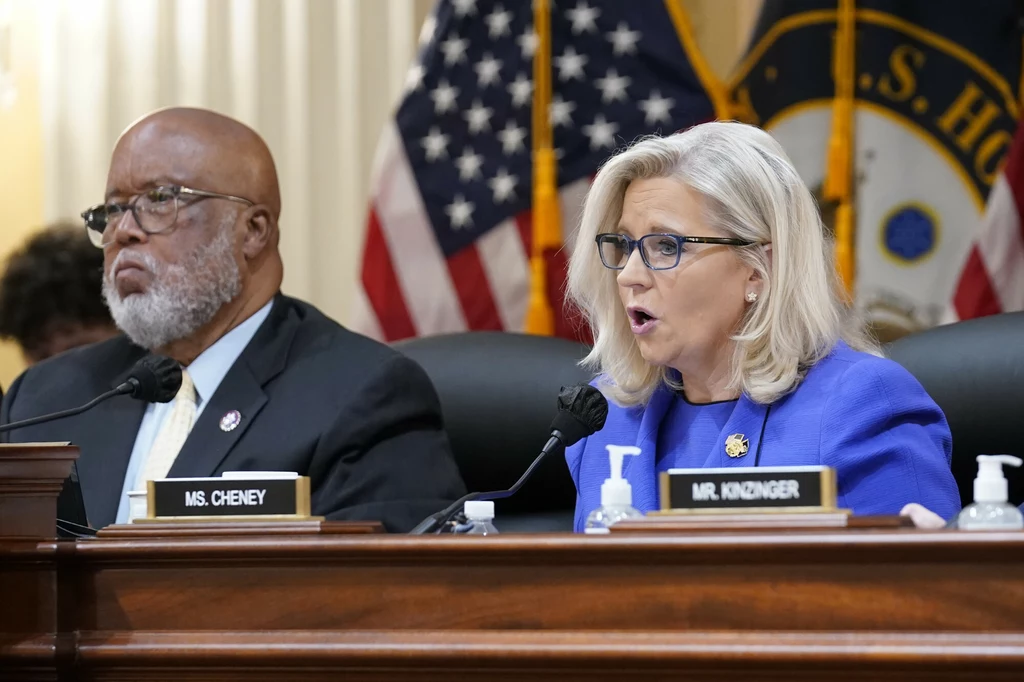 Wiceprzewodnicząca komisji Republikanka Liz Cheney Wiceprzewodnicząca komisji Republikanka Liz Cheney