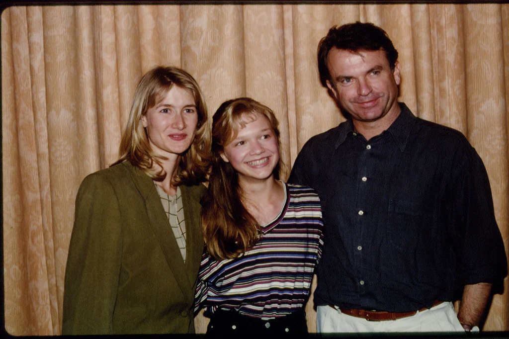 Ariana Richards, Laura Dern i Sam Neill
