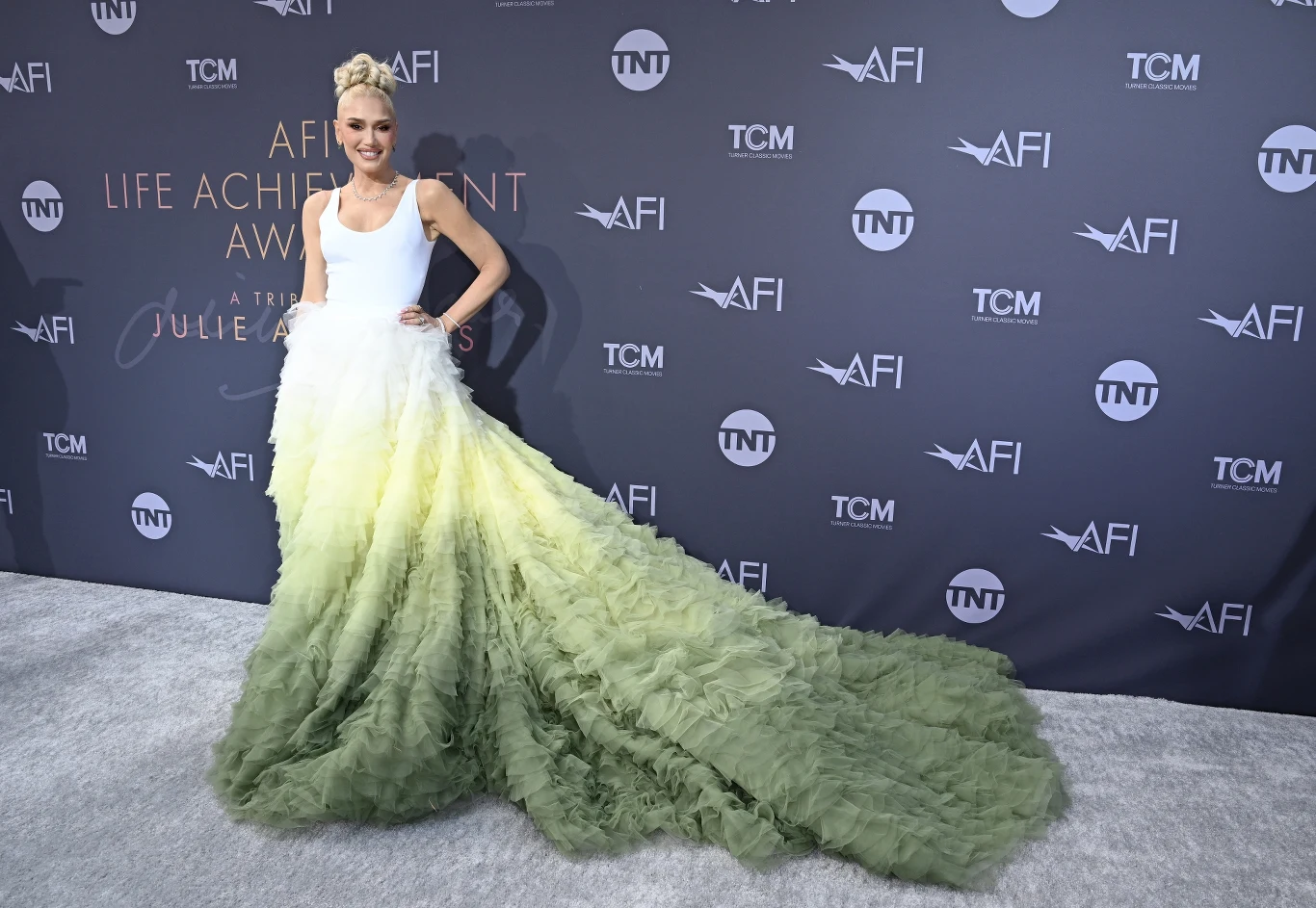 Gwen Stefani podczas rozdania nagród na 48. gali AFI Life Achievement