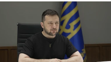 "Biała flaga nie jest moją flagą!" Wołodymyr Zełenski