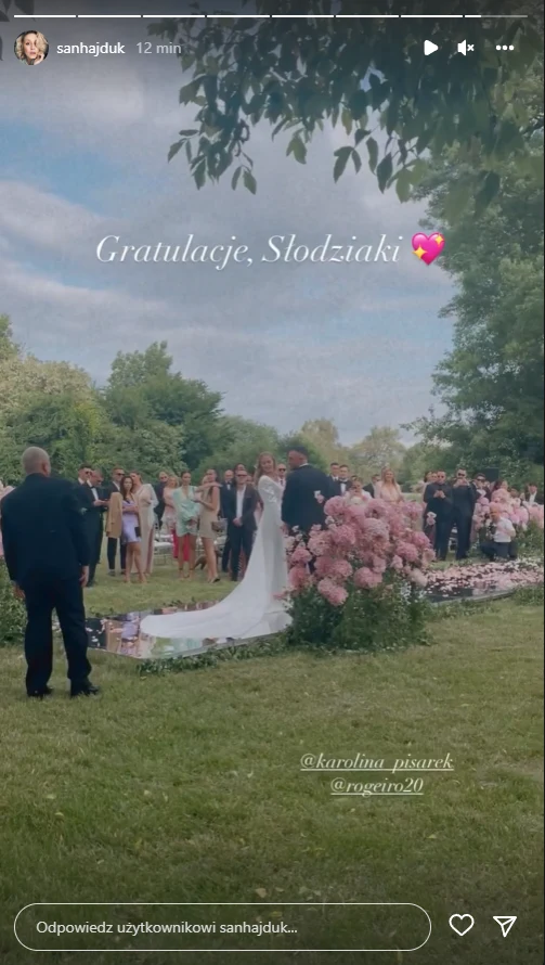 Ślub Karoliny Pisarek Ślub Karoliny Pisarek