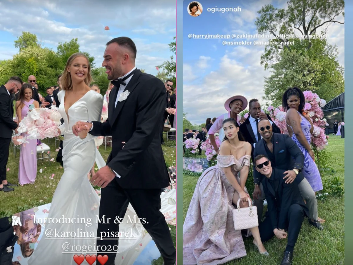 Ślub i wesele Karoliny Pisarek