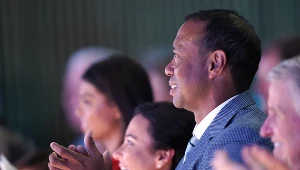 Tiger Woods u jego rodzina