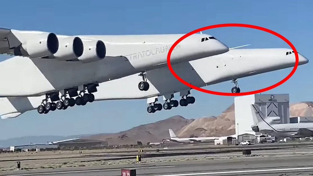 Stratolaunch - największy samolot świata znowu na niebie