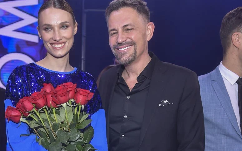 Krzysztof Ibisz z żoną Krzysztof Ibisz z żoną