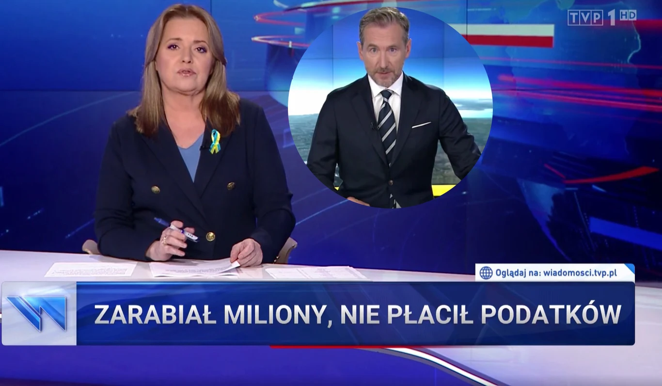 "Wiadomości" zmiażdżyły Piotra Kraśko w główny wydaniu serwisu /https://wiadomosci.tvp.pl/ "Wiadomości" zmiażdżyły Piotra Kraśko w główny wydaniu serwisu /https://wiadomosci.tvp.pl/