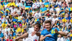 Ukraina - Armenia na stadionie ŁKS