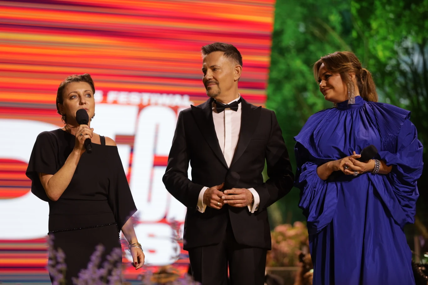 Katarzyna Stubbs-Wodecka, Krzysztof Ibisz i Magdalena Miśka-Jackowska Katarzyna Stubbs-Wodecka, Krzysztof Ibisz i Magdalena Miśka-Jackowska