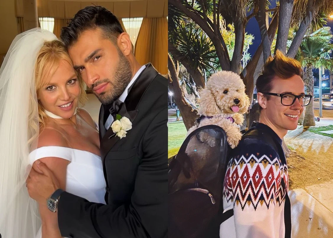 Kevin Ostajewski: www.instagram.com/kevinostaj/, Britney Spears, Sam Asghari Kevin Ostajewski: www.instagram.com/kevinostaj/, Britney Spears, Sam Asghari