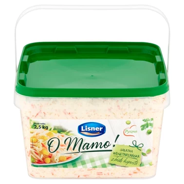 Lisner O Mamo! Sałatka wegetariańska z białą kapustą 2500 g - 1