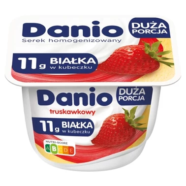 Danio Serek homogenizowany truskawkowy 200 g - 0