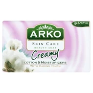 Arko Skin Care Creamy Cotton & Moisturizers Mydło kosmetyczne 90 g