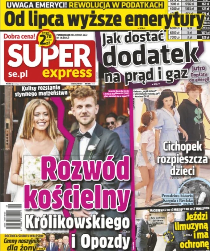 Joanna Opozda i Antoni Królikowski - czy dostaną rozwód przed Bogiem?