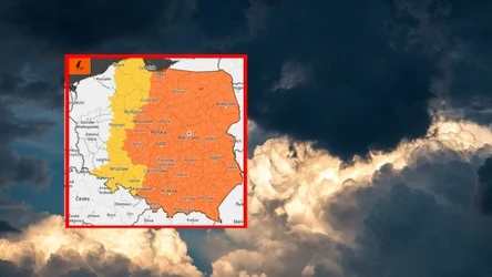 Prognoza pogoda na tydzień. Ostrzeżenia przed burzami i silnym wiatrem