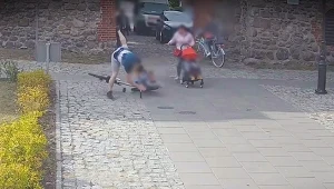 Rowerzysta z impetem uderzył w 7-latkę