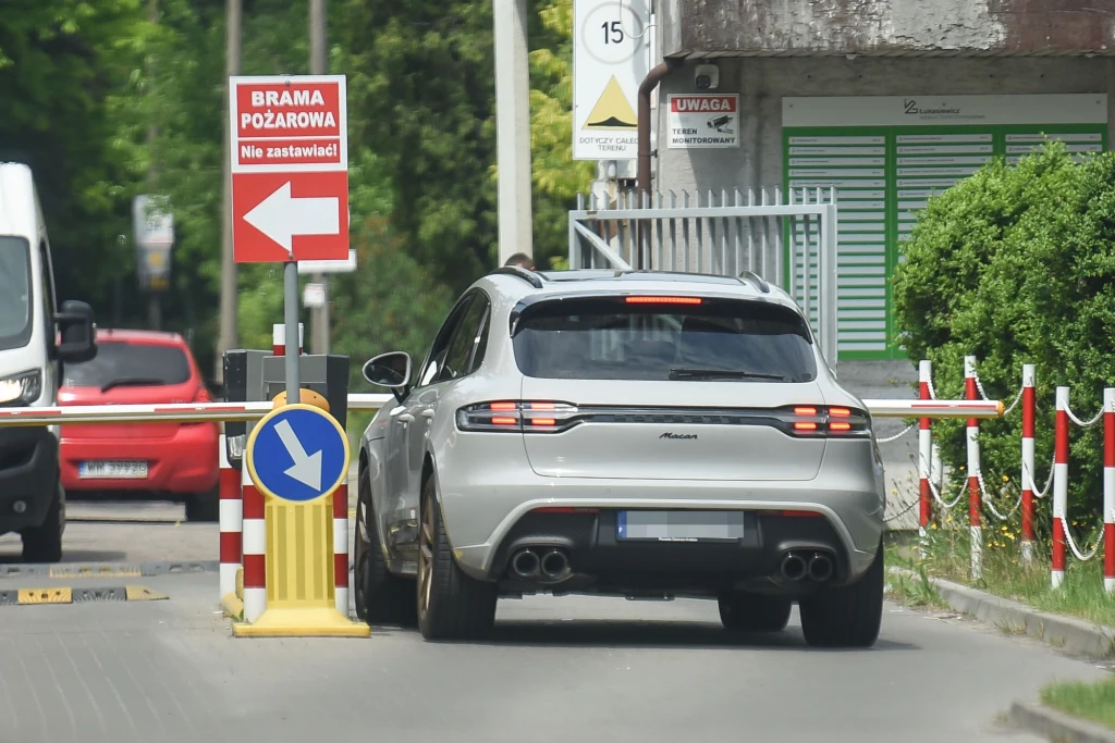 Julia Wieniawa i jej porsche Julia Wieniawa i jej porsche