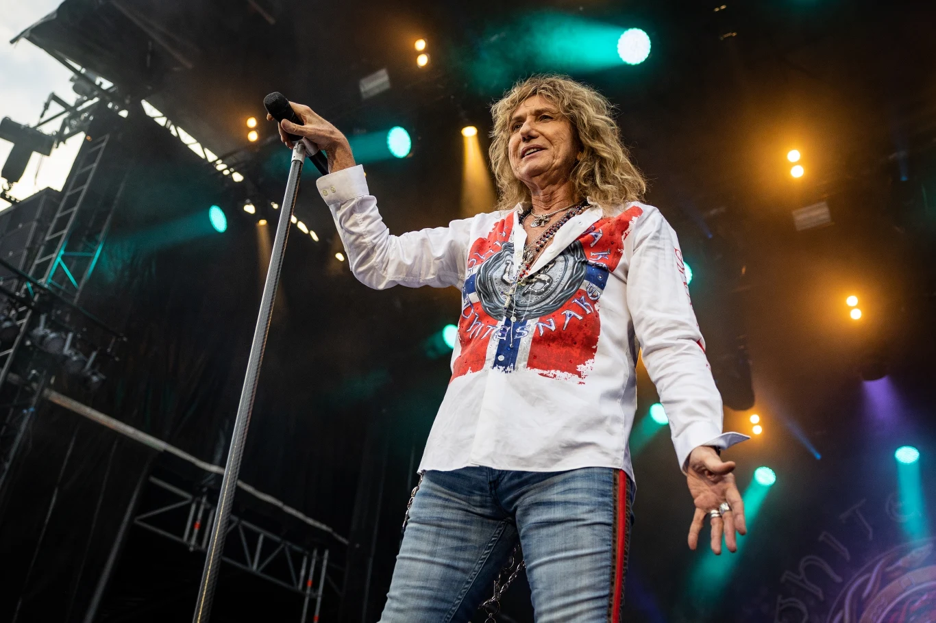 David Coverdale (Whitesnake) na koncercie w Hamar (Norwegia) - 2 czerwca 2022 r. Zdjęcia z Krakowa czekają na akceptację menedżmentu zespołu David Coverdale (Whitesnake) na koncercie w Hamar (Norwegia) - 2 czerwca 2022 r. Zdjęcia z Krakowa czekają na akceptację menedżmentu zespołu