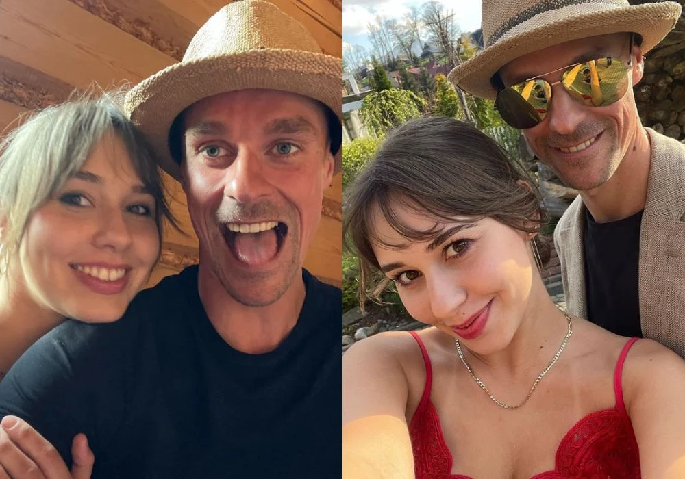 Piotr Żyła z ukochaną na weselu