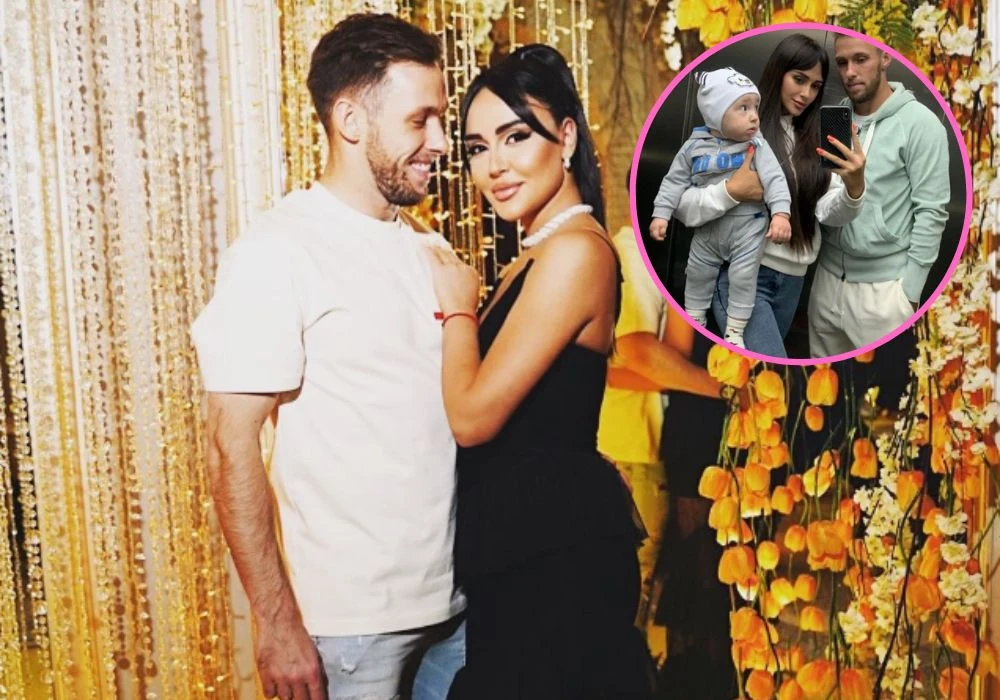 Maciej Rybus ze swoją ukochaną Maciej Rybus ze swoją ukochaną