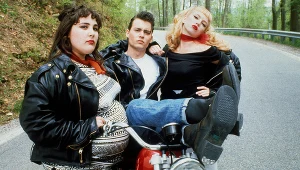 Johnny Depp (C) w filmie "Beksa"