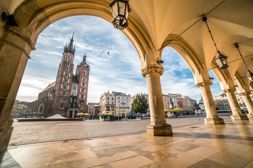 Rynek w Krakowie można zwiedzać o każdej porze roku