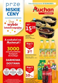 Gazetka promocyjna Auchan Supermarket - Prze niskie ceny w Auchan!    - ważna do 22-06-2022