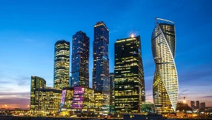 W 2022 r. w Rosji przybyło kilkadziesiąt tysięcy milionerów. Na zdj. centrum finansowe w Moskwie