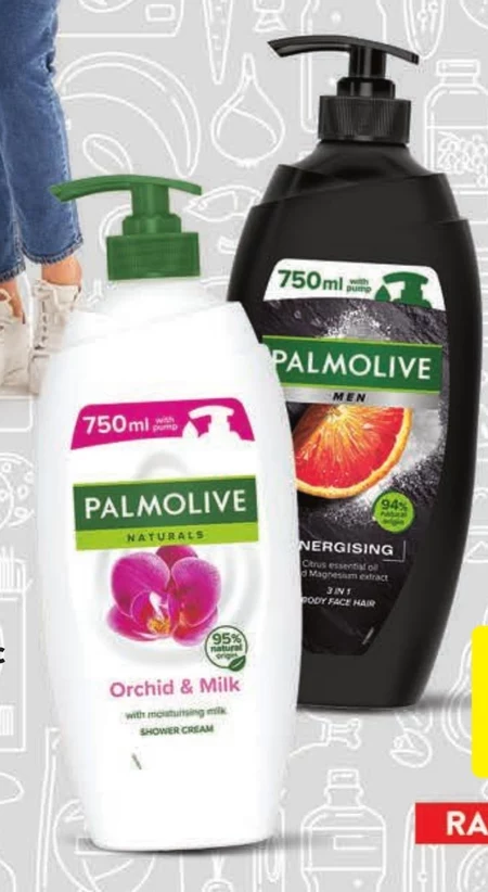 Palmolive Naturals Orchid&Milk, kremowy żel pod prysznic 750 ml