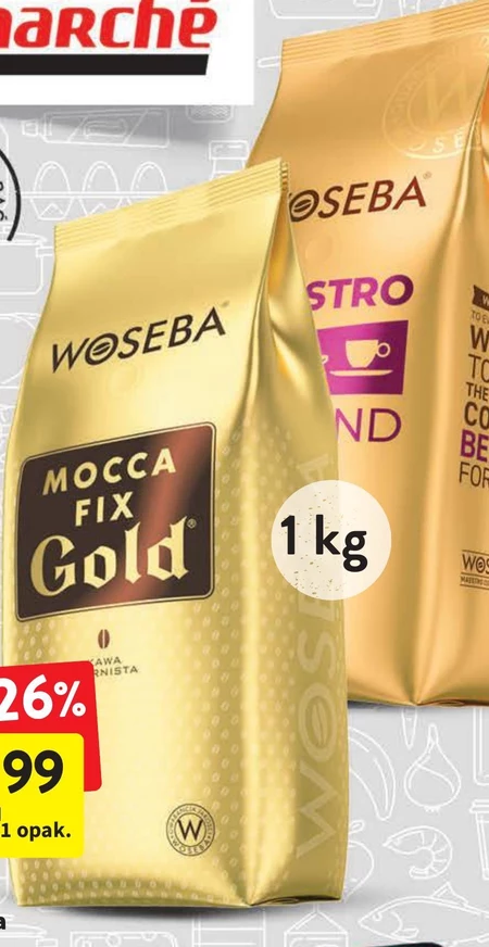 Woseba Maestro Coffee Blend Kawa palona ziarnista 1000 g