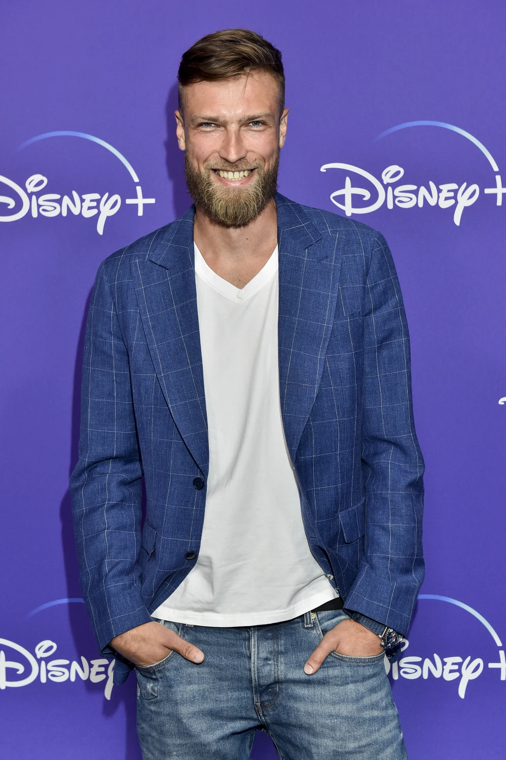 Andrzej Wrona na imprezie Disney+ Andrzej Wrona na imprezie Disney+