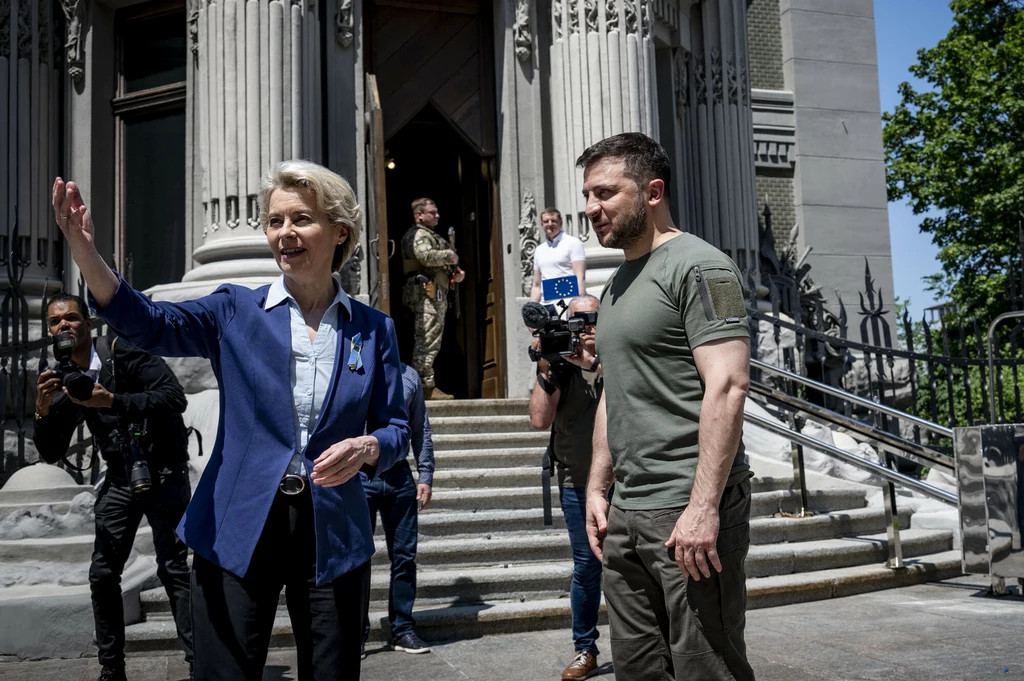 Ursula von der Leyen w Kijowie Ursula von der Leyen w Kijowie