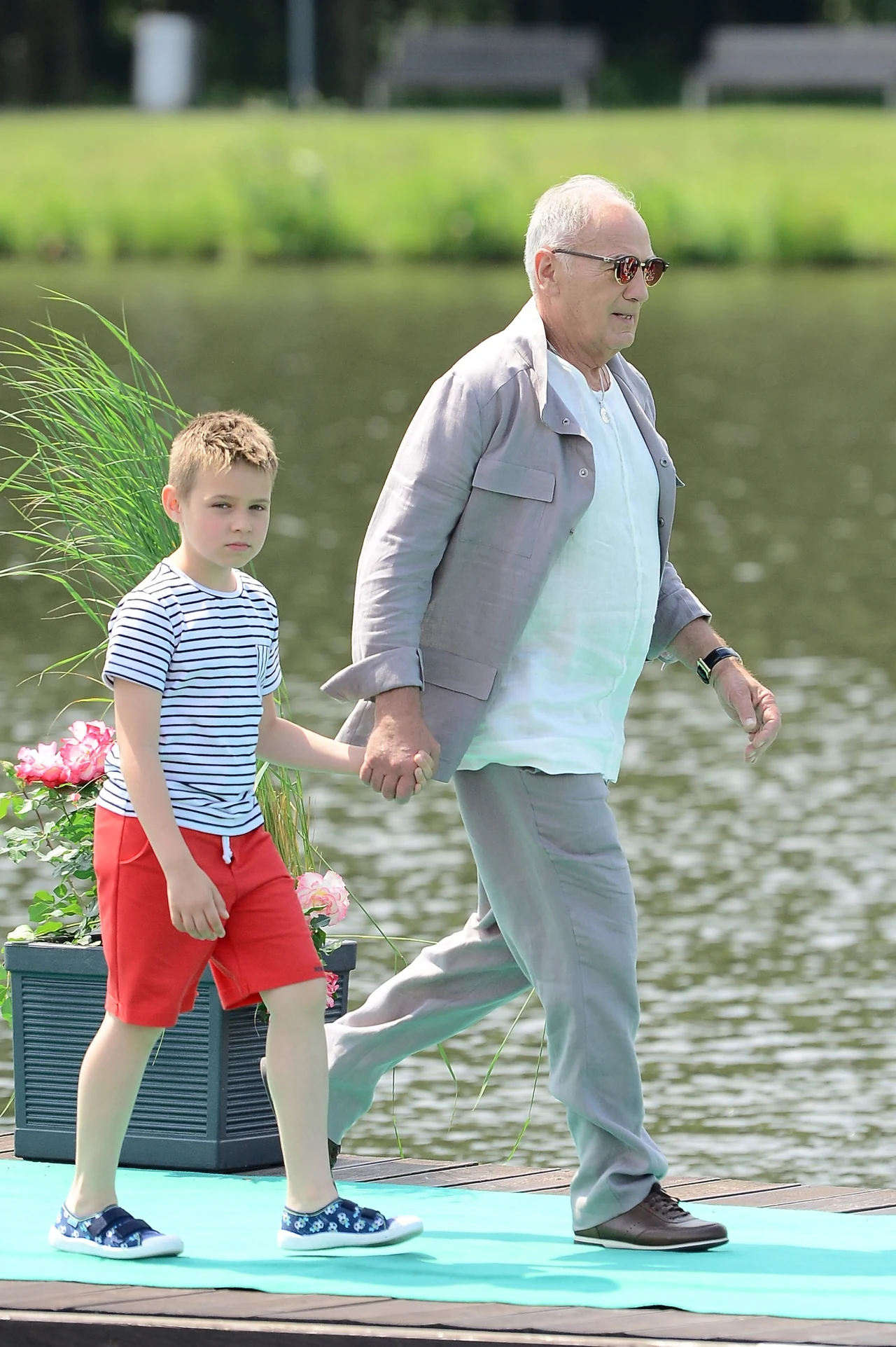 Karol Strasburger na pokazie charytatywnym "Gwiazdy dzieciom" Karol Strasburger na pokazie charytatywnym "Gwiazdy dzieciom"