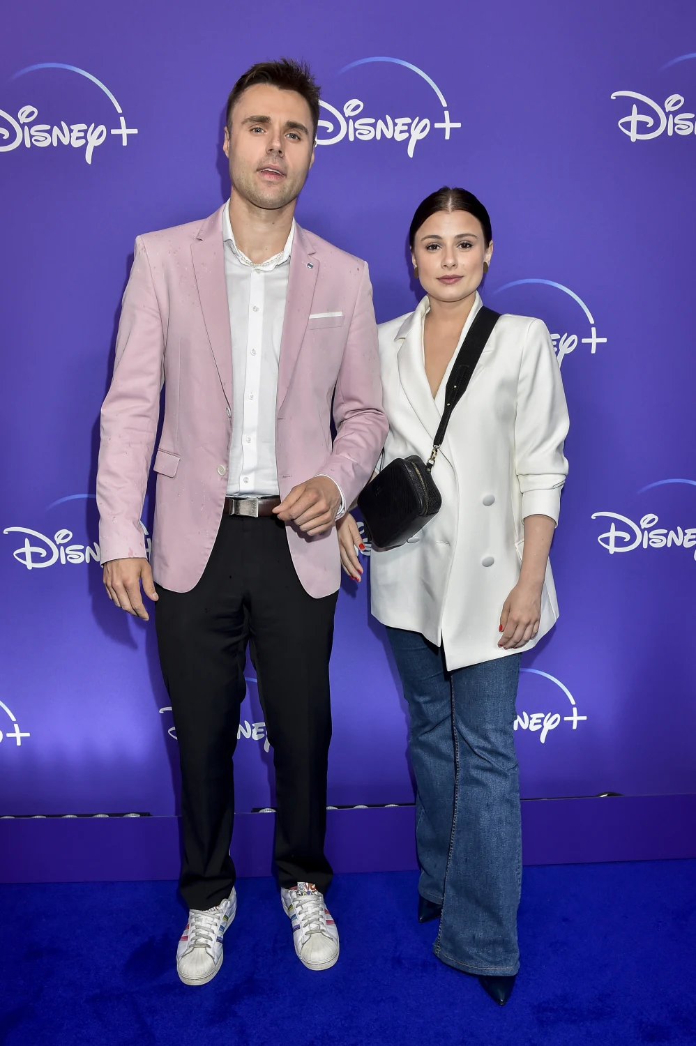 Joanna Jarmołowicz i Marcin Januszkiewicz na imprezie Disney+ Joanna Jarmołowicz i Marcin Januszkiewicz na imprezie Disney+
