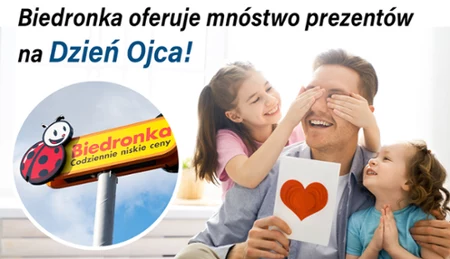 Prezenty na Dzień Ojca w Biedronce.