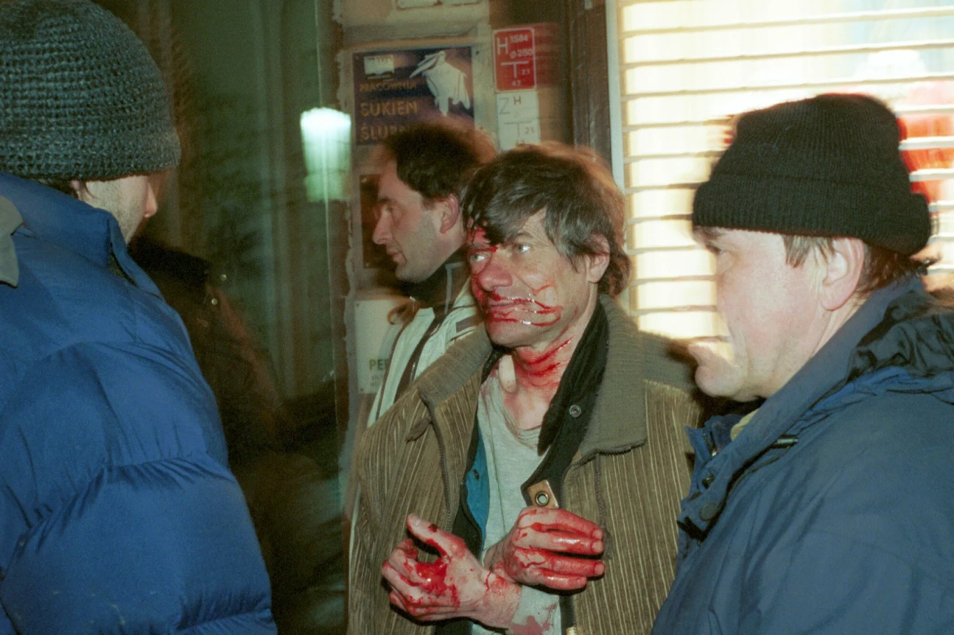 Henryk Gołębiewski na planie filmu "Edi" Henryk Gołębiewski na planie filmu "Edi"