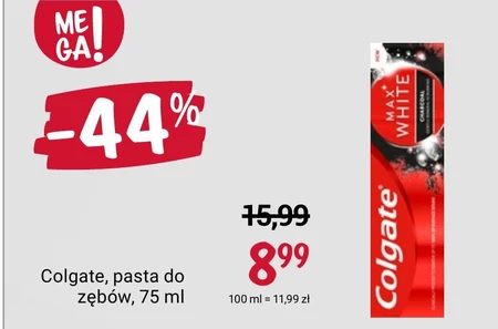 Colgate Max White Charcoal Pasta do zębów 75 ml