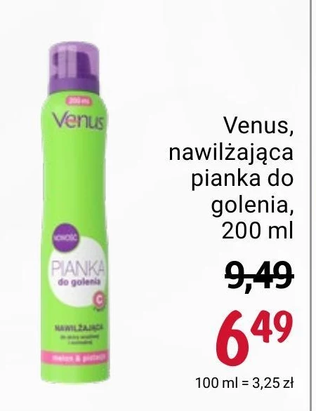 Pianka do golenia Venus