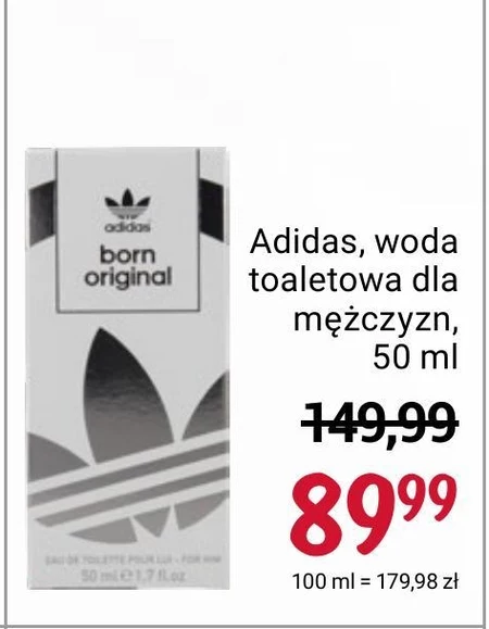 Woda toaletowa dla mężczyzn Adidas