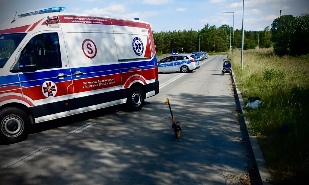 Żagań. Tragiczny wypadek z udziałem dziecka Żagań. Tragiczny wypadek z udziałem dziecka